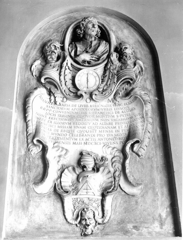 monumento funebre - ambito romano (sec. XVII)